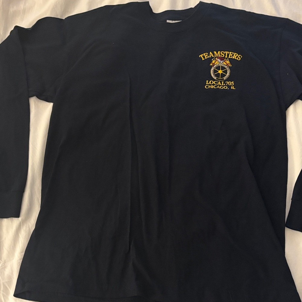 TEAMSTERS LOCAL 705 Chicago Long Sleeve UNISEX Shirt - XL - NEW